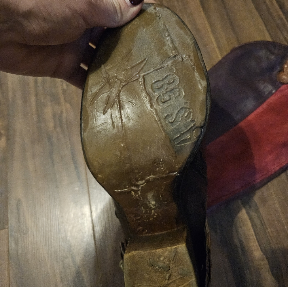 As98 Patchwork Boots - Picture 2 of 4